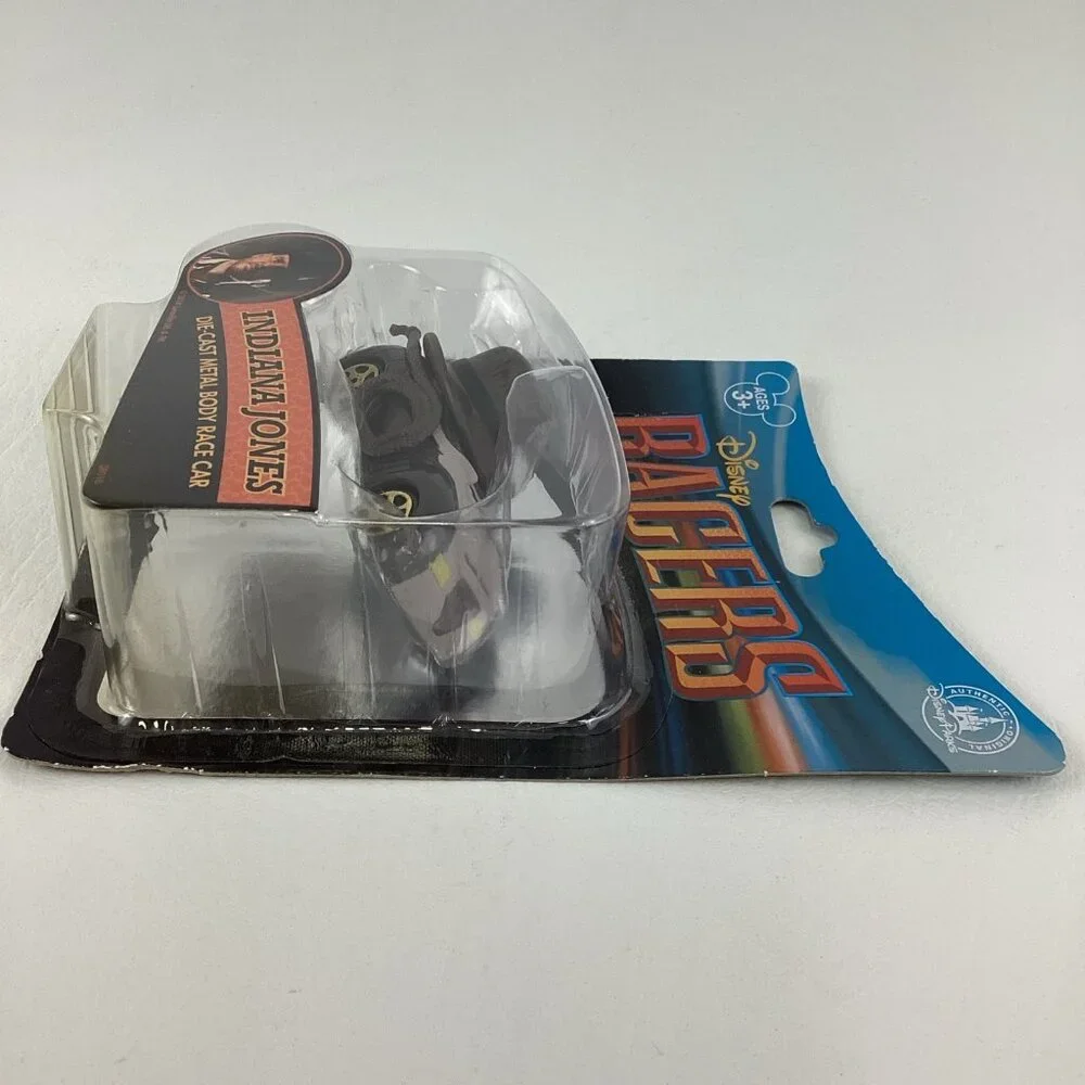 Disney Parks Racers Indiana Jones Die Cast Metal Body Race Car Souvenir Toy New